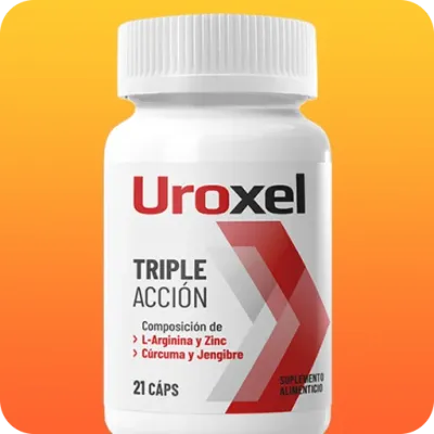 Uroxel Triple Acción — suplemento natural, 21 cápsulas